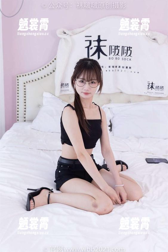 BoBoSocks袜啵啵 - 让我们聊聊这波福利，稚予的校服裤里丝图包竟然这么带感