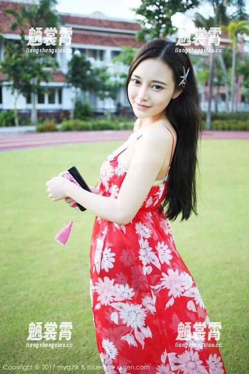 MyGirl美媛馆 – 田芯娜Angel的校园私拍：这学妹居然有这个模样！